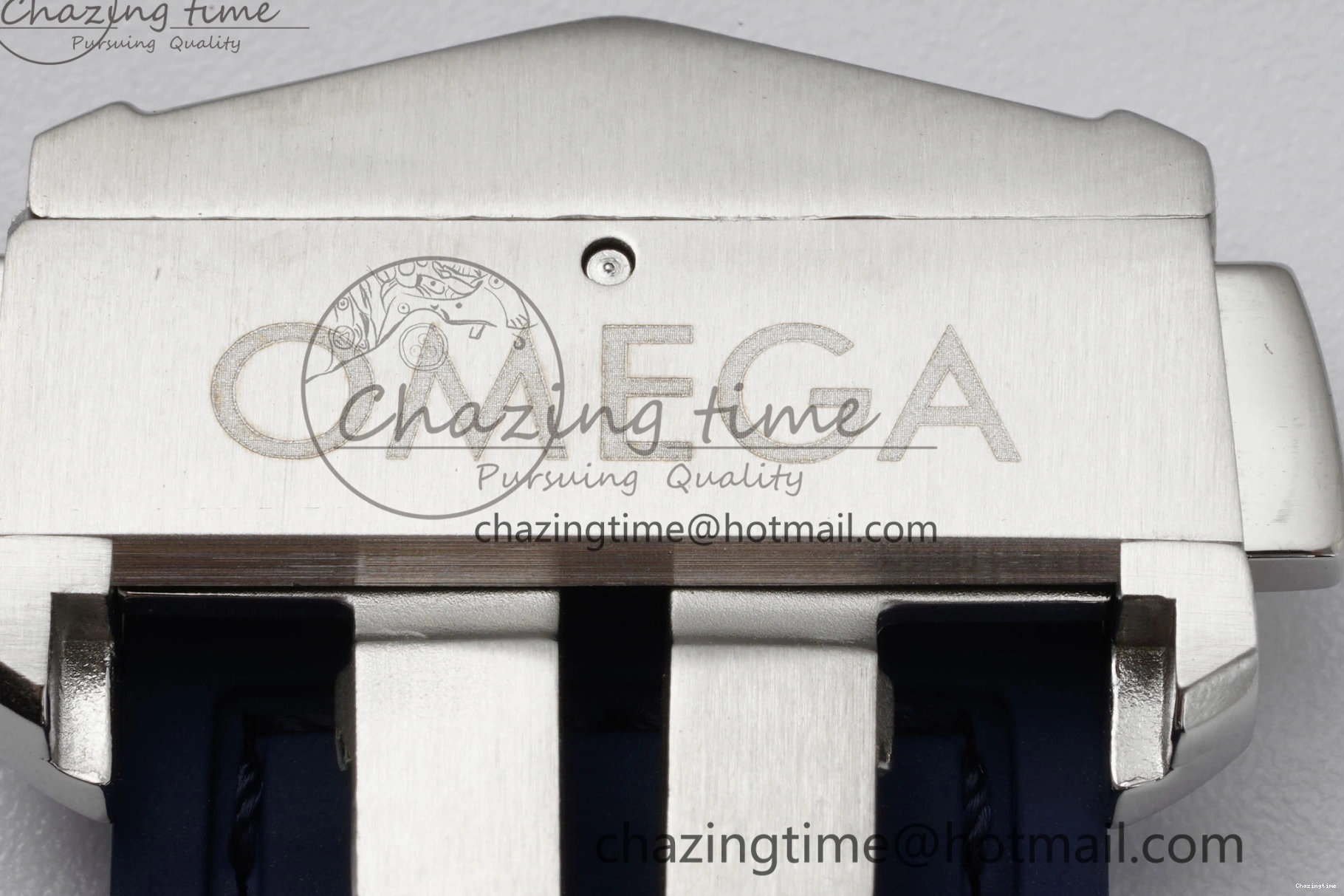 0114 Constellation Blue Ceramic SS 8F 1:1 Best Edition Blue Dial on Blue Gummy Strap A TravelReady 7800